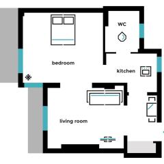 Отель UPSTREET Superb 1BD Apt-Heart of Kolonaki Афины интерьер отеля