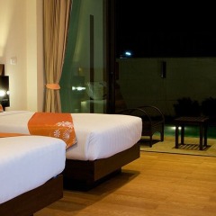 Отель The Kris Resort Condotel at Bagtao Beach пляж Банг-Тао комната для гостей фото 3