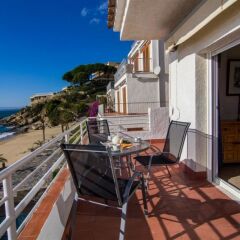 Отель Almadraba Platja 3000 Apts Курорт Росес балкон