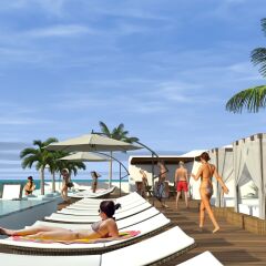 Отель The Reef 28 All Inclusive - Adults Only пляж