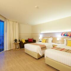 Pattaya Sea View Hotel комната для гостей