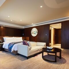 Отель Fu Rong Ge Hotel Китай, Сиань - отзывы, цены и фото номеров - забронировать отель Fu Rong Ge Hotel онлайн комната для гостей фото 5
