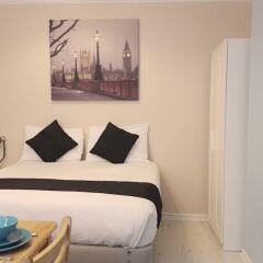Отель United Lodge Hotel & Apartments Великобритания, Лондон - отзывы, цены и фото номеров - забронировать отель United Lodge Hotel & Apartments онлайн комната для гостей фото 8