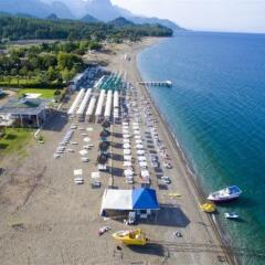 Отель Botanik Magic Dream Resort пляж
