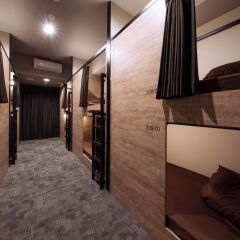 Montan Hakata Hostel Хаката интерьер отеля
