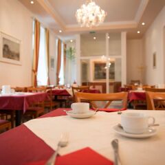 Отель Gartenhotel Gabriel City питание