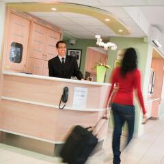 Отель ibis budget - Porte de Bagnolet интерьер отеля