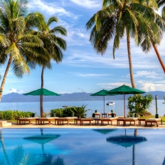 Отель Jean-Michel Cousteau Resort Савусаву бассейн