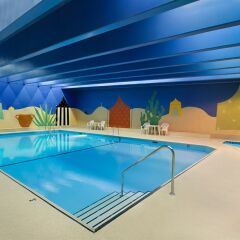 Отель Coast Plaza Hotel and Suites Канада, Ванкувер - отзывы, цены и фото номеров - забронировать отель Coast Plaza Hotel and Suites онлайн бассейн фото 2