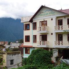 Отель Fansipan View Hotel Вьетнам, Шапа - отзывы, цены и фото номеров - забронировать отель Fansipan View Hotel онлайн балкон