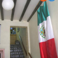 Hostel Condesa Chapultepec Мехико интерьер отеля