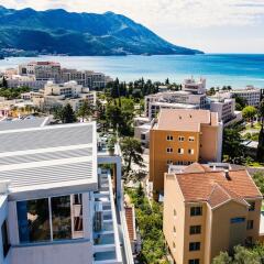 Отель Lusso Mare Черногория, Будва - отзывы, цены и фото номеров - забронировать отель Lusso Mare онлайн пляж фото 2