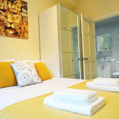 Апартаменты CDP Apartments Kelvinhall Глазго комната для гостей фото 2