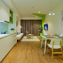 Отель Atlantica Balcony Ocean View Nha Trang в номере