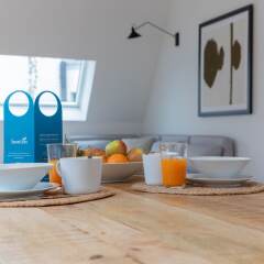 Отель Sweet Inn Apartments - Petit Sablon Бельгия, Брюссель - отзывы, цены и фото номеров - забронировать отель Sweet Inn Apartments - Petit Sablon онлайн питание фото 2