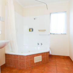 Отель elliotts kapiti coast motor lodge ванная