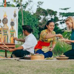 Отель THE HAVEN SUITES Bali Berawa фитнесс-зал фото 2