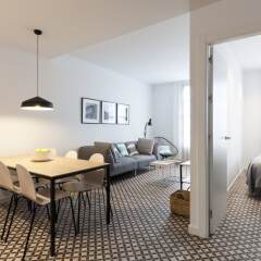 Апартаменты Aspasios Poblenou Apartments комната для гостей фото 2