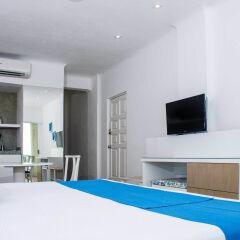 Отель BSEA Cancun Plaza Hotel Мексика, Канкун - отзывы, цены и фото номеров - забронировать отель BSEA Cancun Plaza Hotel онлайн комната для гостей фото 7