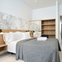 Отель Aspasios Atocha Apartments Испания, Мадрид - отзывы, цены и фото номеров - забронировать отель Aspasios Atocha Apartments онлайн комната для гостей фото 4