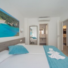 Отель Aparthotel Ferrer Skyline Испания, Сьюдадела - отзывы, цены и фото номеров - забронировать отель Aparthotel Ferrer Skyline онлайн комната для гостей фото 5