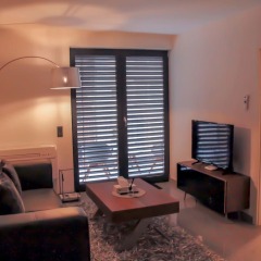 Апартаменты BlueStone Boarding Apartments Дюссельдорф комната для гостей фото 3