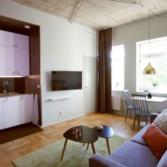 Asplund Hotel Apartments Солна комната для гостей фото 5