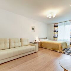 Апартаменты Hello Ladoga Apartment комната для гостей фото 4