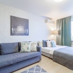 Апартаменты Kvartal Apartments on Volzhskaya Embankment 19 комната для гостей фото 4