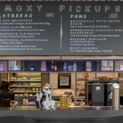 Отель Moxy Glasgow Merchant City Великобритания, Глазго - отзывы, цены и фото номеров - забронировать отель Moxy Glasgow Merchant City онлайн питание фото 2
