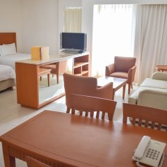 Отель Ambiance Suites Cancun Мексика, Канкун - 1 отзыв об отеле, цены и фото номеров - забронировать отель Ambiance Suites Cancun онлайн комната для гостей фото 5
