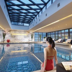 Отель Ascott Huai Hai Road Shanghai Китай, Шанхай - отзывы, цены и фото номеров - забронировать отель Ascott Huai Hai Road Shanghai онлайн бассейн