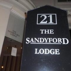 Отель Sandyford Lodge Глазго в номере