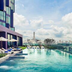 Отель Mercure Bangkok Makkasan бассейн фото 3