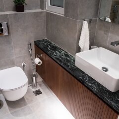 Отель Katia Modern Apartment in Athens Греция, Афины - отзывы, цены и фото номеров - забронировать отель Katia Modern Apartment in Athens онлайн ванная фото 2