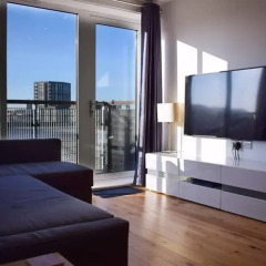 Отель 1 Bedroom Flat Next to Greenwich Station комната для гостей фото 4