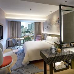 Отель Capri by Fraser China Square Singapore комната для гостей фото 4