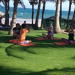 Отель Pandanus Resort Фантхьет фитнесс-зал фото 4