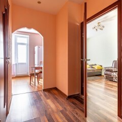 Отель FlatStar Bogatyrskiy 22k1 Санкт-Петербург комната для гостей фото 3