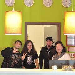 Five Elements Hostel Leipzig интерьер отеля