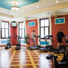 Отель RIU Palace Punta Cana All Inclusive Доминикана, Пунта Кана - 9 отзывов об отеле, цены и фото номеров - забронировать отель RIU Palace Punta Cana All Inclusive онлайн фитнесс-зал фото 2