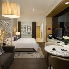 Отель Beach Rotana Residences комната для гостей