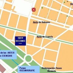 Отель Tryp Valencia Oceánic Hotel Испания, Валенсия - отзывы, цены и фото номеров - забронировать отель Tryp Valencia Oceánic Hotel онлайн парковка