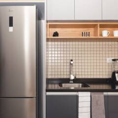 Отель Hip, Tech Top Floor Apt, w/ Private Terrace Мехико фото 21