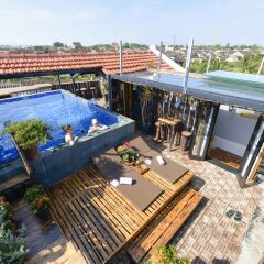A Tran Boutique Hotel Хойан бассейн фото 2
