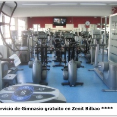 Hotel Zenit Bilbao фитнесс-зал