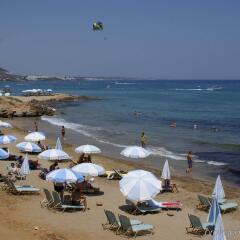 Отель Kernos Beach пляж фото 2