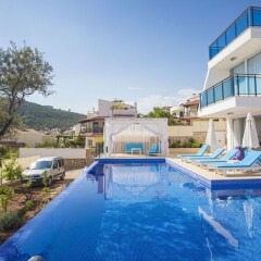 Villa Goktepe 1 by Akdenizvillam Турция, Калкан - отзывы, цены и фото номеров - забронировать отель Villa Goktepe 1 by Akdenizvillam онлайн бассейн фото 3