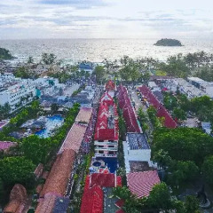 Отель Kata Poolside Resort пляж