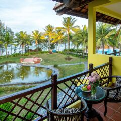 Отель Agribank Hoi An Beach Resort Вьетнам, Хойан - отзывы, цены и фото номеров - забронировать отель Agribank Hoi An Beach Resort онлайн балкон